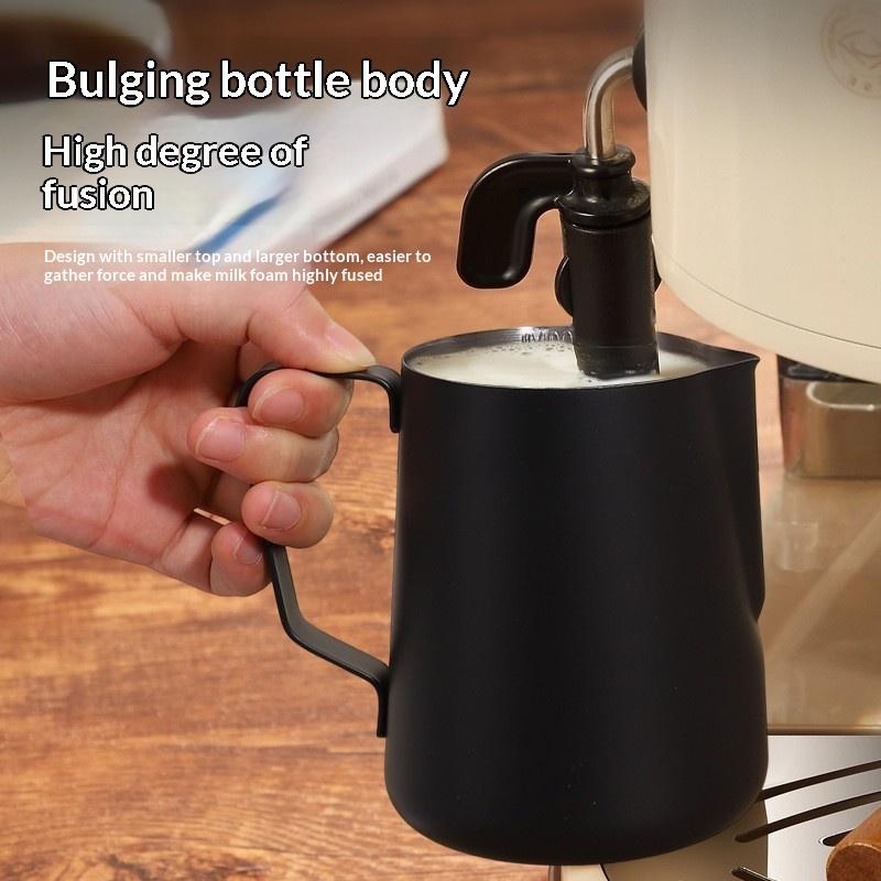 350/600ML Coffee Milk Frothing - Barista Milk Jug ulasan dan harga