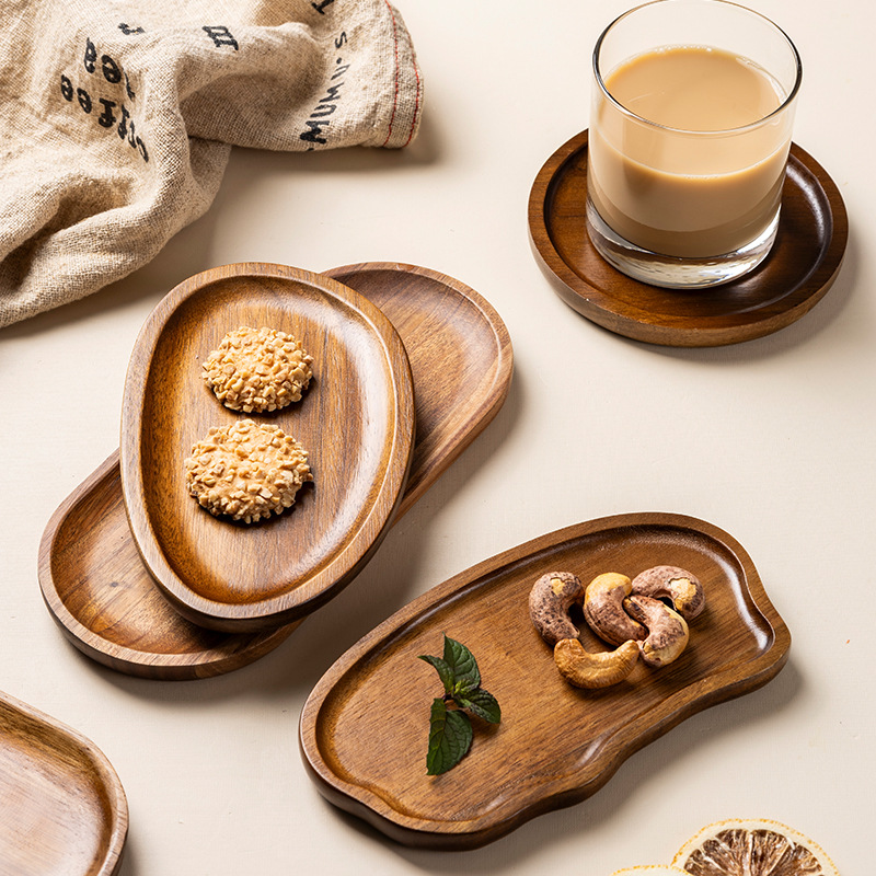 1pcs Japanese Acacia Wooden Te - Coffee Tea Images ulasan dan harga