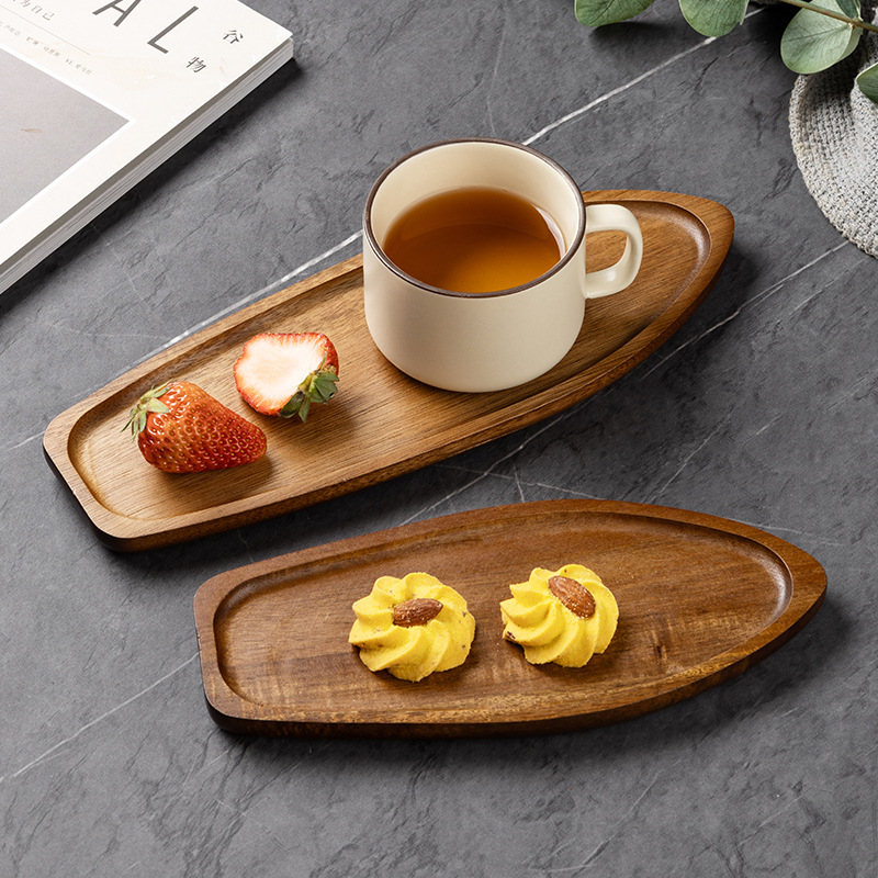 1pcs Japanese Acacia Wooden Te - Coffee Tea Images ulasan dan harga