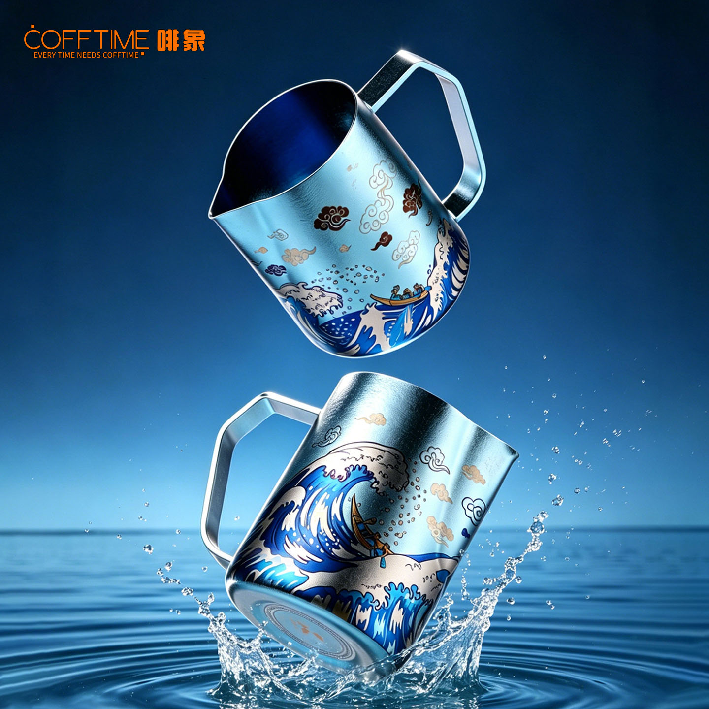 600ML Pure Titanium Milk Froth - Barista Milk Jug ulasan dan harga