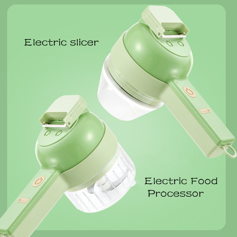 4In1 Electric Vegetable Cutter - Burr Hand Grinder ulasan dan harga
