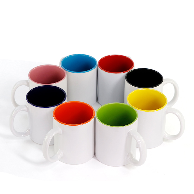 350ML Color Inside Ceramic Cup - Coffee Tea Images ulasan dan harga