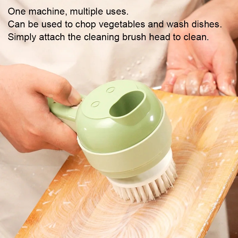 4 IN 1 Electric Vegetable Cutt - Burr Hand Grinder ulasan dan harga