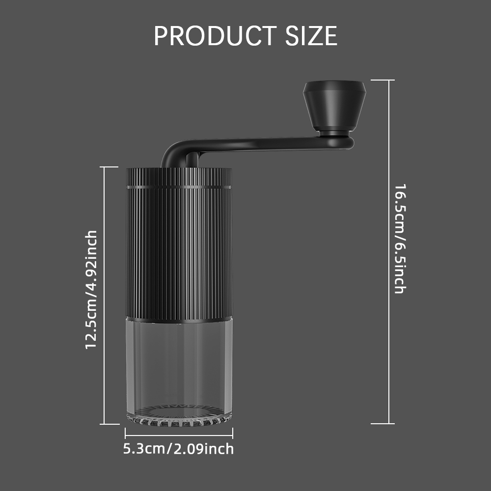 Mini Coffee Bean Grinder Manua - Burr Hand Grinder ulasan dan harga