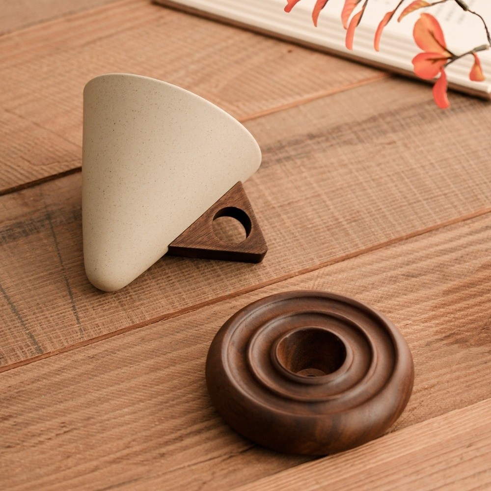 Coarse Ceramic Triangular Cone - Xbloom Coffee Tea ulasan dan harga