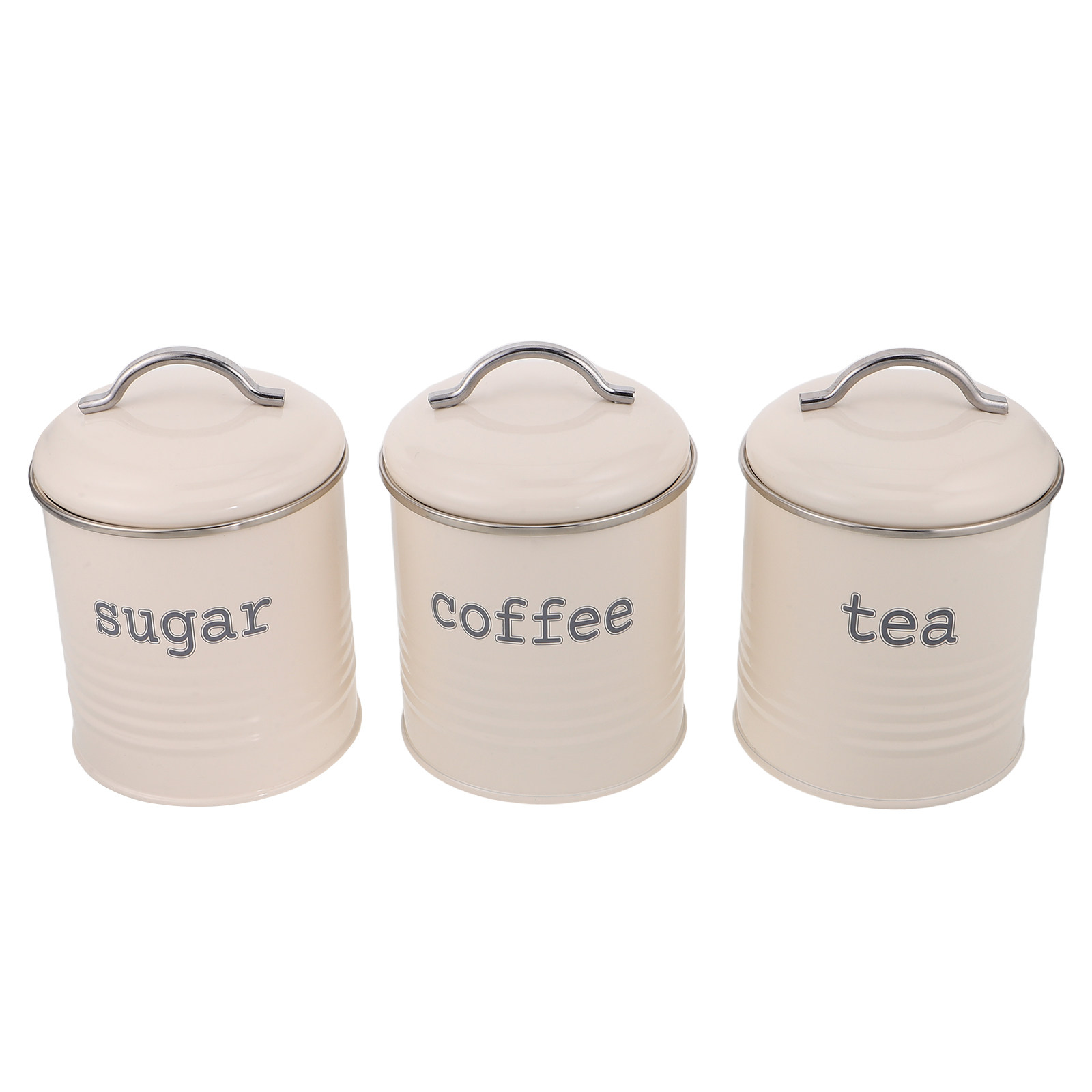 3Pcs Sealed Coffee Bean Contai - Coffee Tea Sugar ulasan dan harga