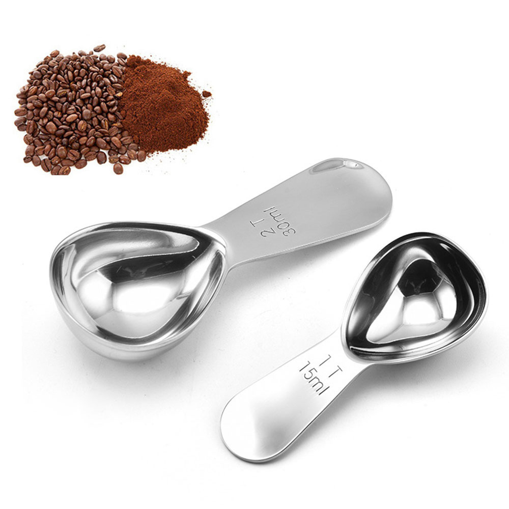 15ml/30ml Stainless Steel Coff - Coffee Tea Sugar ulasan dan harga