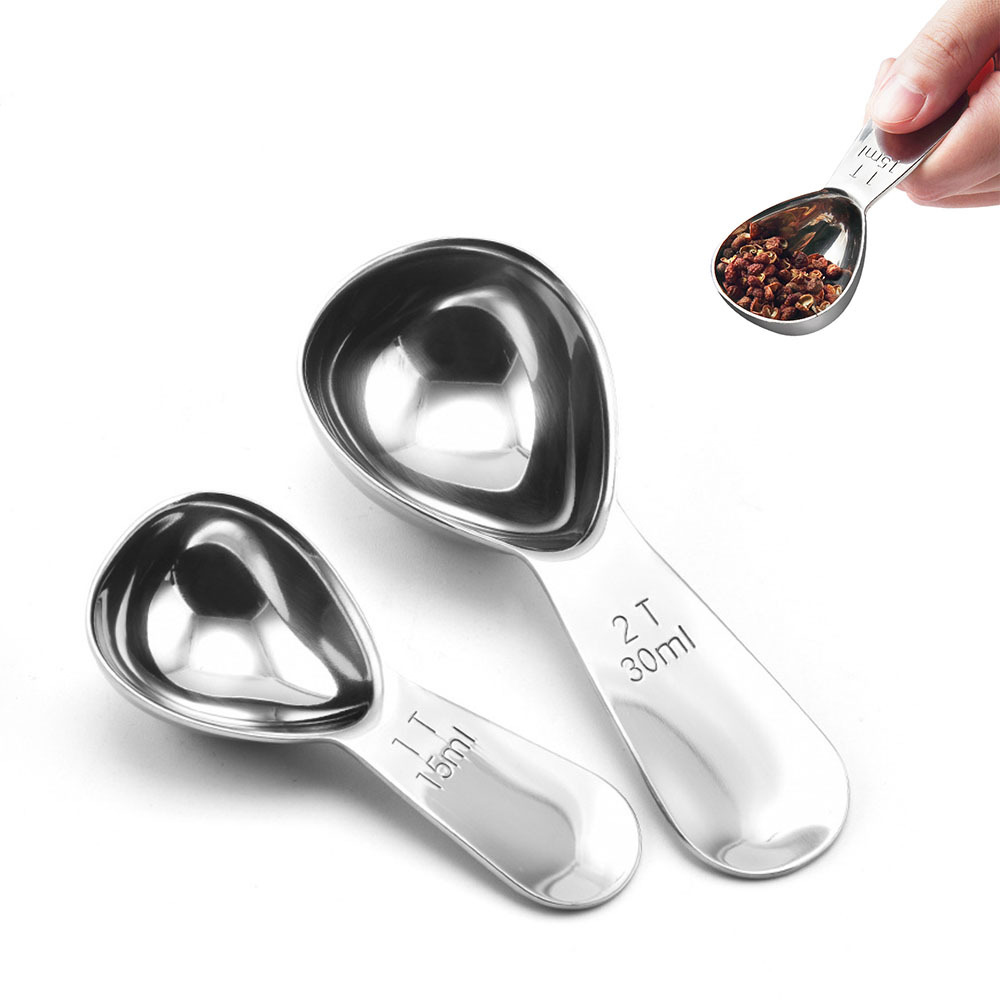 15ml/30ml Stainless Steel Coff - Coffee Tea Sugar ulasan dan harga